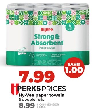 Hy-Vee paper towels