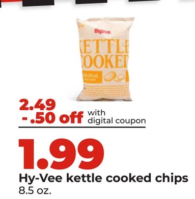 Hy-Vee kettle cooked chips