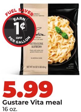 Gustare Vita meal