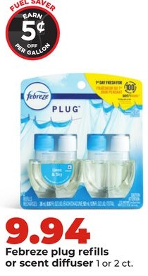 Febreze plug refills or scent diffuser