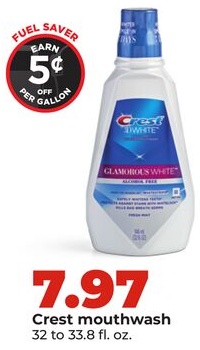 Crest mouthwash