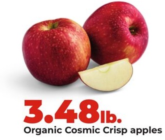 Organic Cosmic Crisp apples