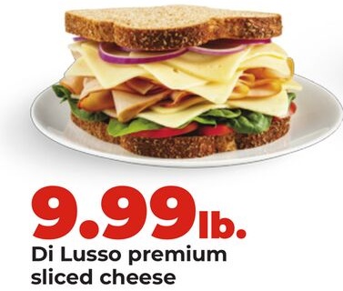 Di Lusso premium sliced cheese