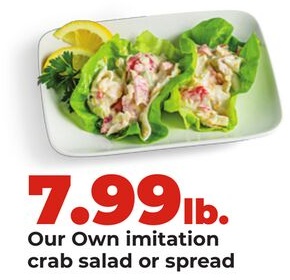 Our Own imitation crab salad or spread