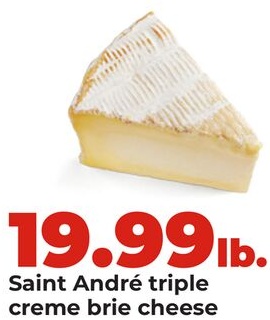 Saint André triple creme brie cheese