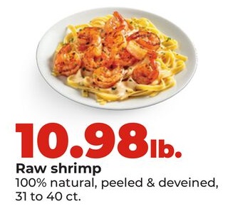 Raw shrimp