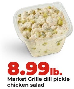 Market Grille dill pickle chicken salad