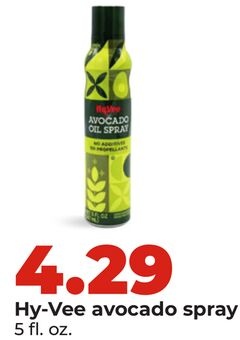 Hy-Vee avocado spray