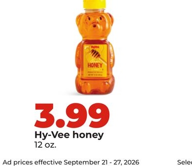 Hy-Vee honey