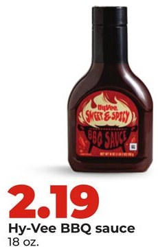 Hy-Vee BBQ sauce