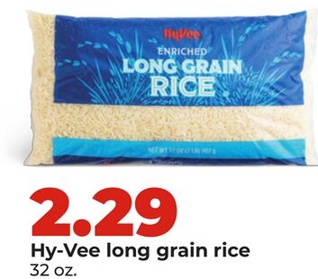 Hy-Vee long grain rice