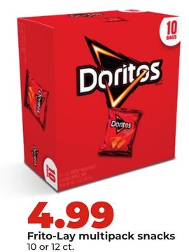 Frito-Lay multipack snacks