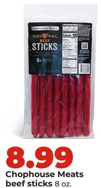 Chophouse Meats beef sticks