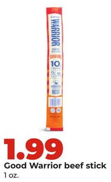 Good Warrior beef stick
