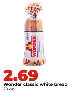 Wonder classic white bread