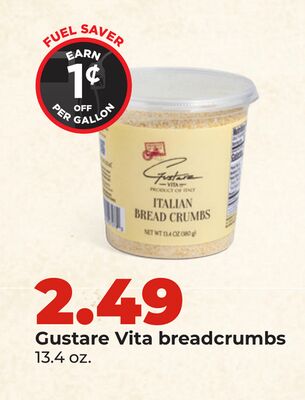 Gustare Vita breadcrumbs
