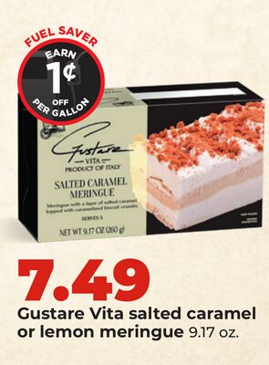 Gustare Vita salted caramel or lemon meringue