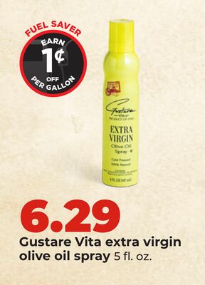 Gustare Vita extra virgin olive oil spray