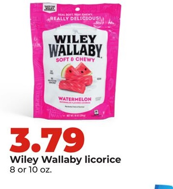 Wiley Wallaby licorice