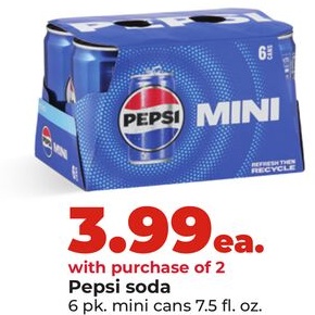 Pepsi soda