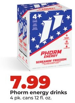 Phorm energy drinks