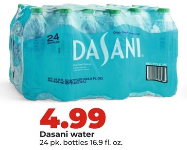 Dasani water