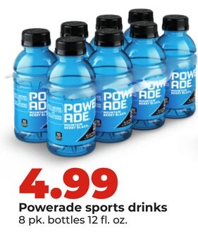 Powerade sports drinks