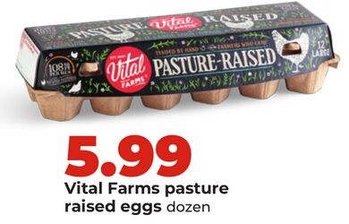 Vital Farms pasture raised eggs