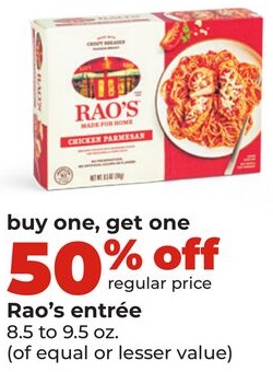 Rao's entrée