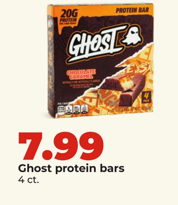 Ghost protein bars