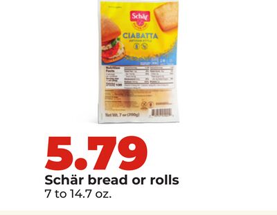 Schar bread or rolls