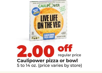 Caulipower pizza or bowl