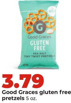 Good Graces gluten free pretzels