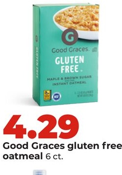 Good Graces gluten free oatmeal