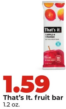 That's It. fruit bar
