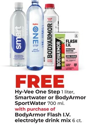 BodyArmor Flash I.V. electrolyte drink mix