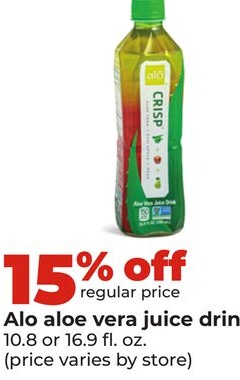 Alo aloe vera juice drink