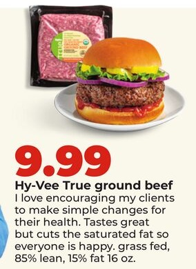Hy-Vee True ground beef