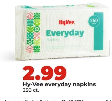 Hy-Vee everyday napkins