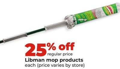 Libman mop products