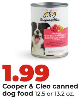 Cooper & Cleo canned dog food