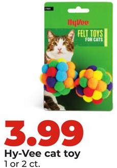 Hy-Vee cat toy