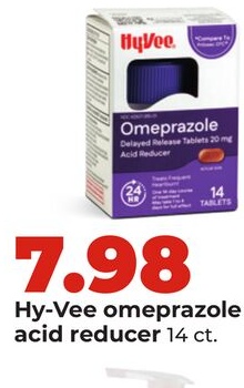Hy-Vee omeprazole acid reducer