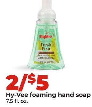 Hy-Vee foaming hand soap