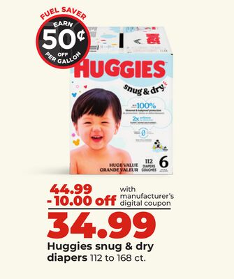 Huggies snug & dry diapers