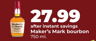 Maker's Mark bourbon