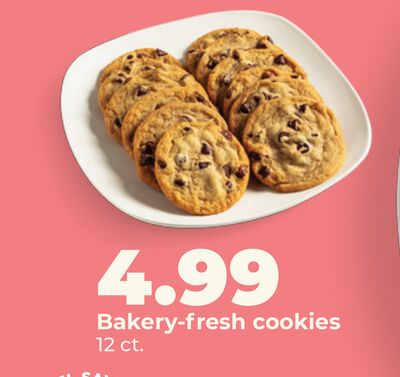 Bakery-fresh cookies