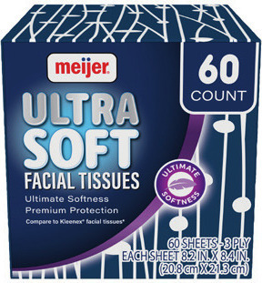 Meijer Facial Tissue*