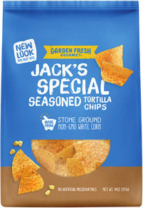 Garden Fresh Tortilla Chips 13-14 oz., Salsa 12-16 oz. or Hummus 9-10 oz.
