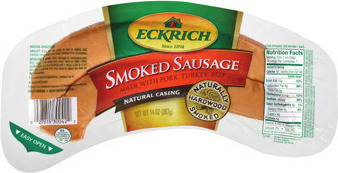 Eckrich 2 Pc. Sausage Ropes 10-14 oz., Smok-Y Links 8.3 oz., Sausage Links 13-14 oz. or Li'l Smokies* 12-14 oz.